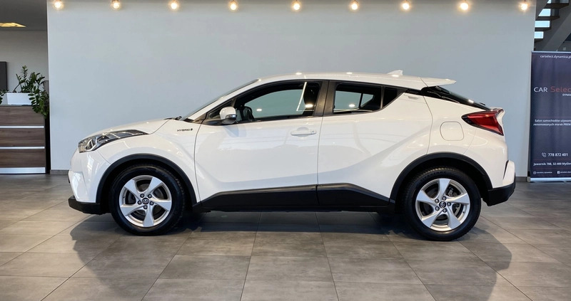 Toyota C-HR cena 84900 przebieg: 68800, rok produkcji 2019 z Drzewica małe 254